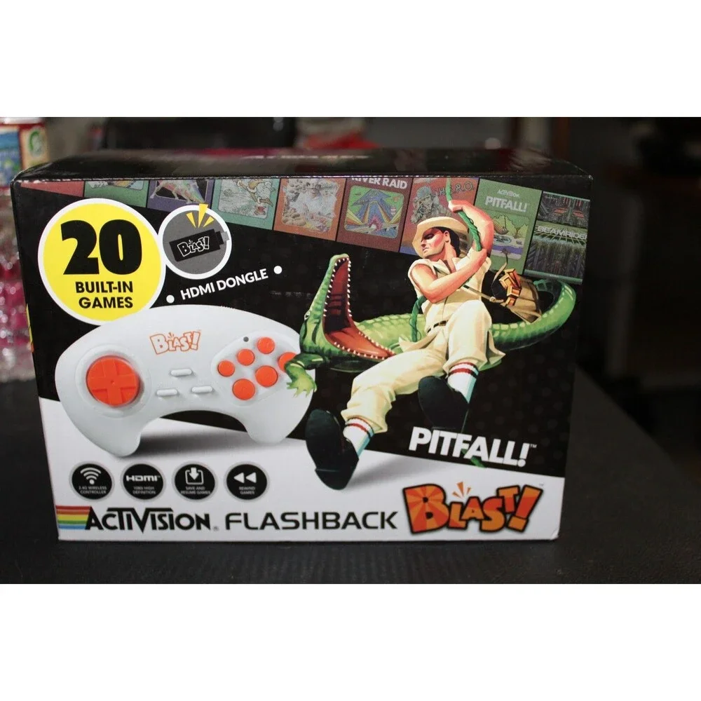 Atari Flashback Blast! Featuring Pitfall  W/ 20 Built-In Games